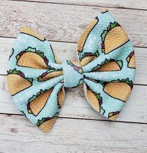 Load image into Gallery viewer, Tacos Fabric Bow