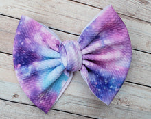 Load image into Gallery viewer, Galaxy Fabric Bow