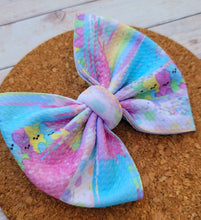 Load image into Gallery viewer, Easter Bunnies Fabric Bow