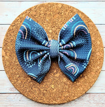Load image into Gallery viewer, Boho Rainbows Fabric Bow