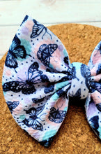 Load image into Gallery viewer, Butterfly Dots Fabric Bow