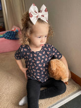 Load image into Gallery viewer, Beautiful Butterflies Fabric Bow