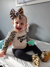 Load image into Gallery viewer, Cheetah Brown Fabric Bow