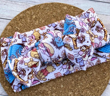 Load image into Gallery viewer, Bear Friends Infant Knotted Bow Headwrap
