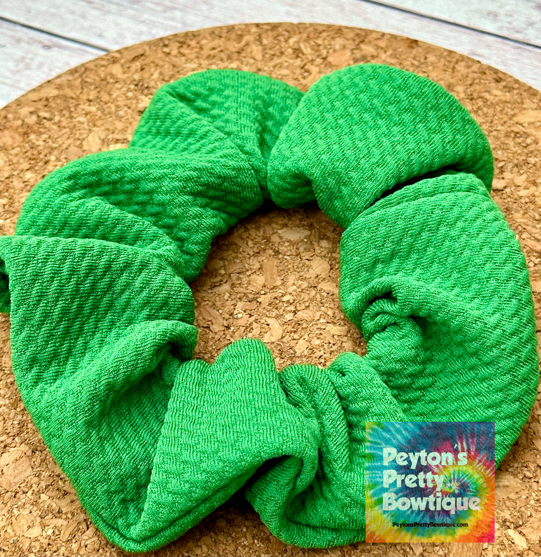 Green Scrunchie