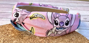 Angel & Stitch Hard Knot Headband