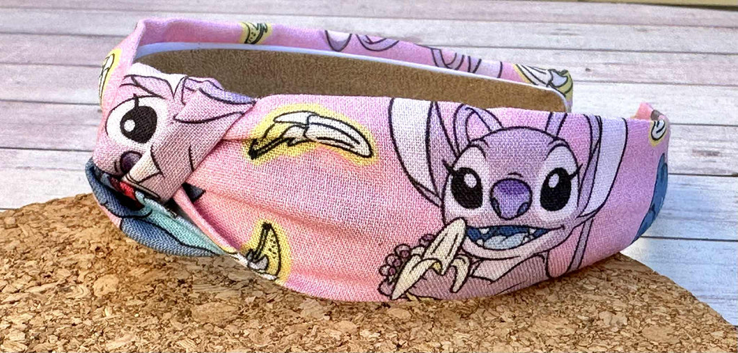 Angel & Stitch Hard Knot Headband
