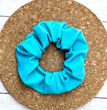 Load image into Gallery viewer, Teal SWIM Scrunchie
