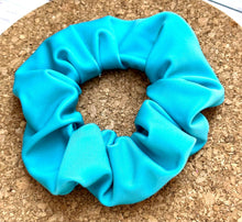 Load image into Gallery viewer, Teal SWIM Scrunchie
