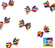 Load image into Gallery viewer, Rainbow Itty Bitty Bow
