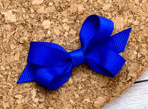 Royal Blue Itty Bitty Bow