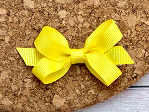 Yellow Itty Bitty Bow