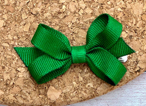 Green Itty Bitty Bow