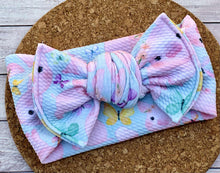 Load image into Gallery viewer, Sweet Pigs Infant Knotted Bow Headwrap
