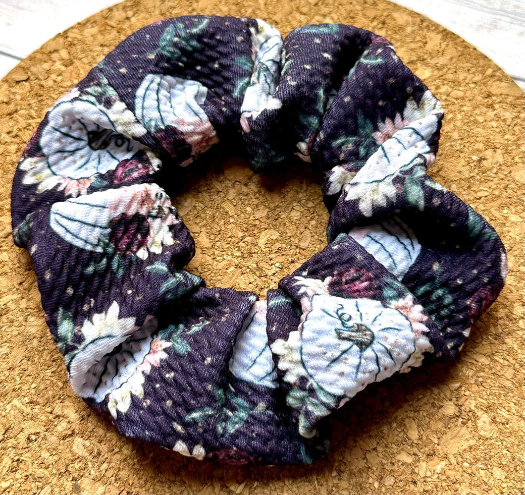 White Pumpkins Scrunchie