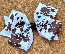 Load image into Gallery viewer, Cow Print Pattern Bow
