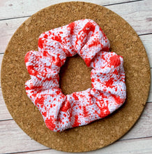 Load image into Gallery viewer, Red Handprints Scrunchie
