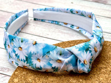 Load image into Gallery viewer, Daisies Hard Knot Headband

