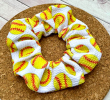 Load image into Gallery viewer, Softballs Scrunchie
