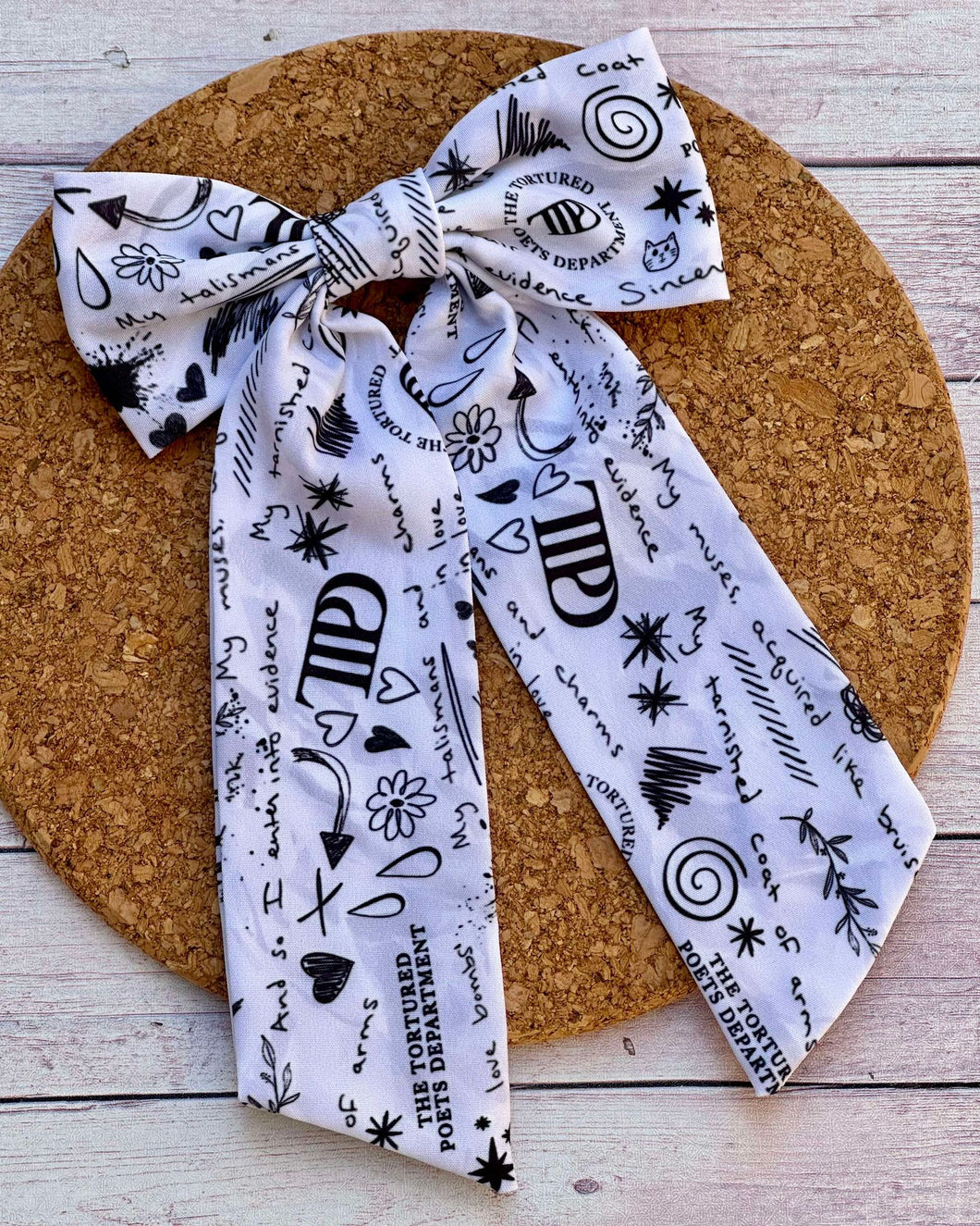 TTPD Long Tails Fabric Bow