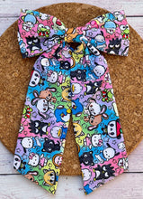 Load image into Gallery viewer, HK Friends Long Tails Fabric Bow
