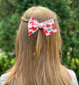 Eras Short Tails Fabric Bow