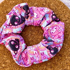 Kitty Friends Scrunchie