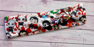 Horror Characters Mama Skinny Knot Headband