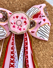 Load image into Gallery viewer, Glitter Donuts Dream Bow
