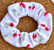 Load image into Gallery viewer, Ying Yang Cherries Scrunchie
