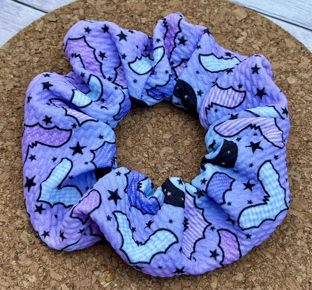 Ombre Bats Scrunchie