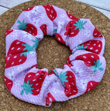 Load image into Gallery viewer, Strawberries Scrunchie
