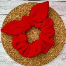 Load image into Gallery viewer, Red Bow Scrunchie
