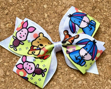 Load image into Gallery viewer, Pooh And Friends Pattern Bow
