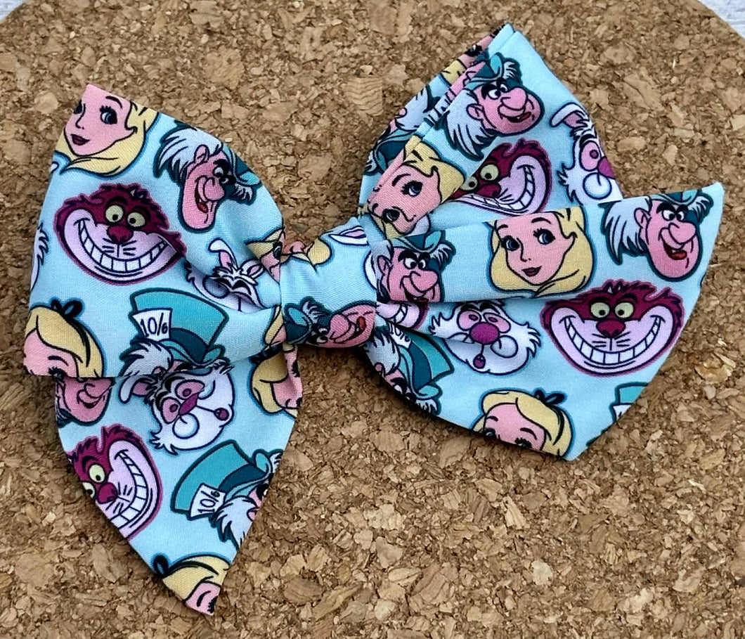 Wonderland Short Tails Fabric Bow