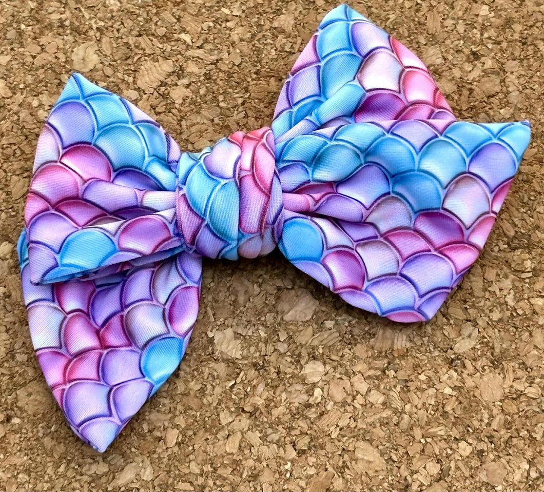 Mermaid Swim Short Tails Fabric Bow