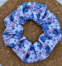 Load image into Gallery viewer, Blue Alien Scrunchie
