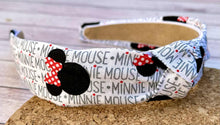 Load image into Gallery viewer, Minnie Hard Knot Headband
