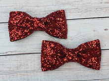 Load image into Gallery viewer, Chunky Glitter Red Piggies Set
