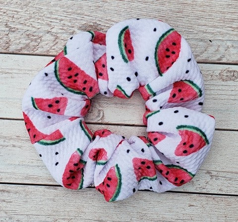 Watermelon Scrunchies