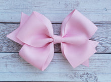 Load image into Gallery viewer, Light Pink Solid Ribbon Bow
