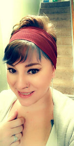 Purple Mama Wide Headband