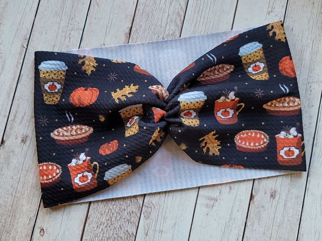 Pumpkin Spice Mama Wide Headband