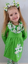 Load image into Gallery viewer, Easter Plaid Daisies Piggies Fabric Bows
