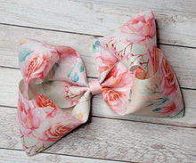 Load image into Gallery viewer, Spring Roses JUMBO bow
