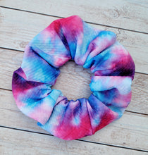 Load image into Gallery viewer, Cotton Candy Tie Dye Scrunchie
