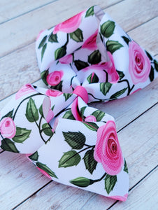 Pink Roses JUMBO bow