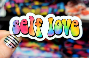 Self Love Vinyl Sticker