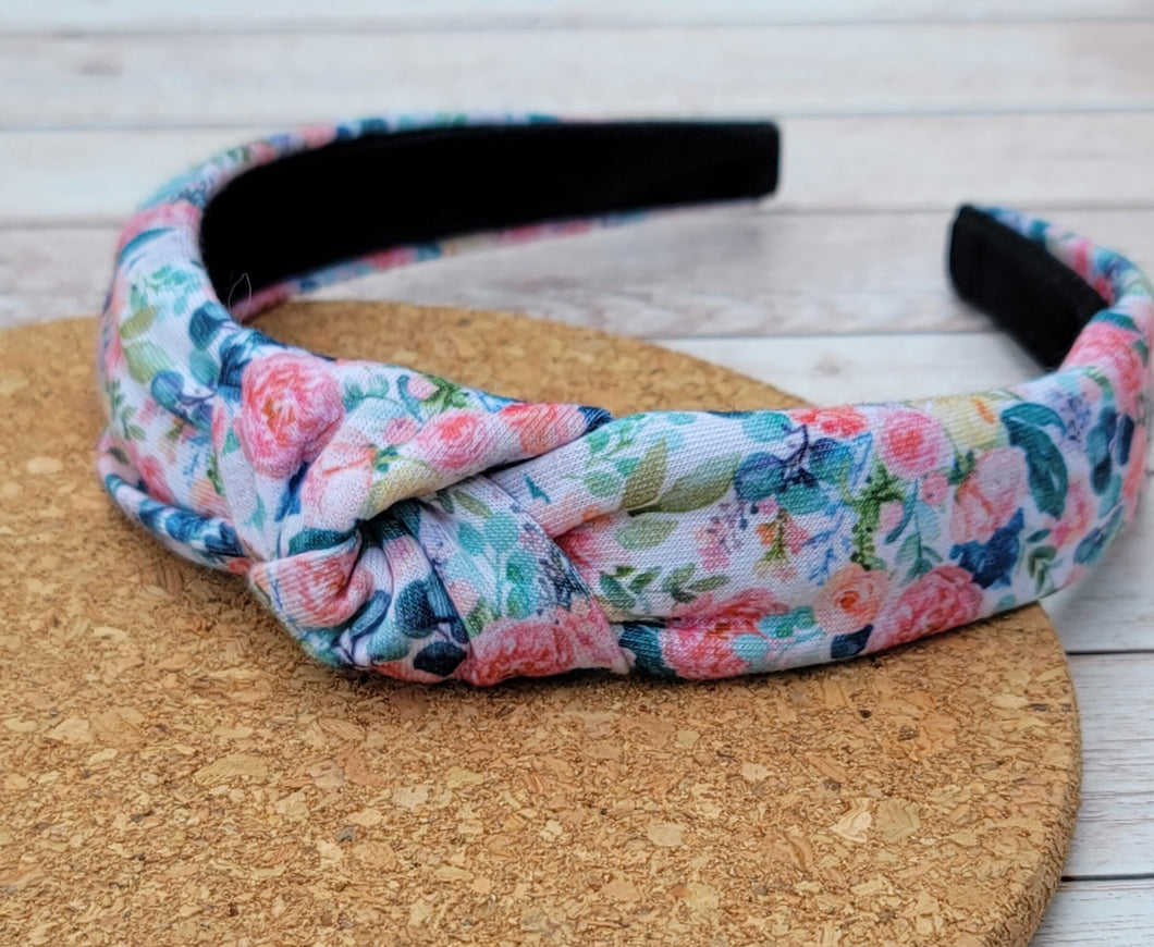 Lush Blush Hard Knot Headband