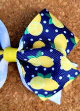 Load image into Gallery viewer, Lemons Pattern Bow
